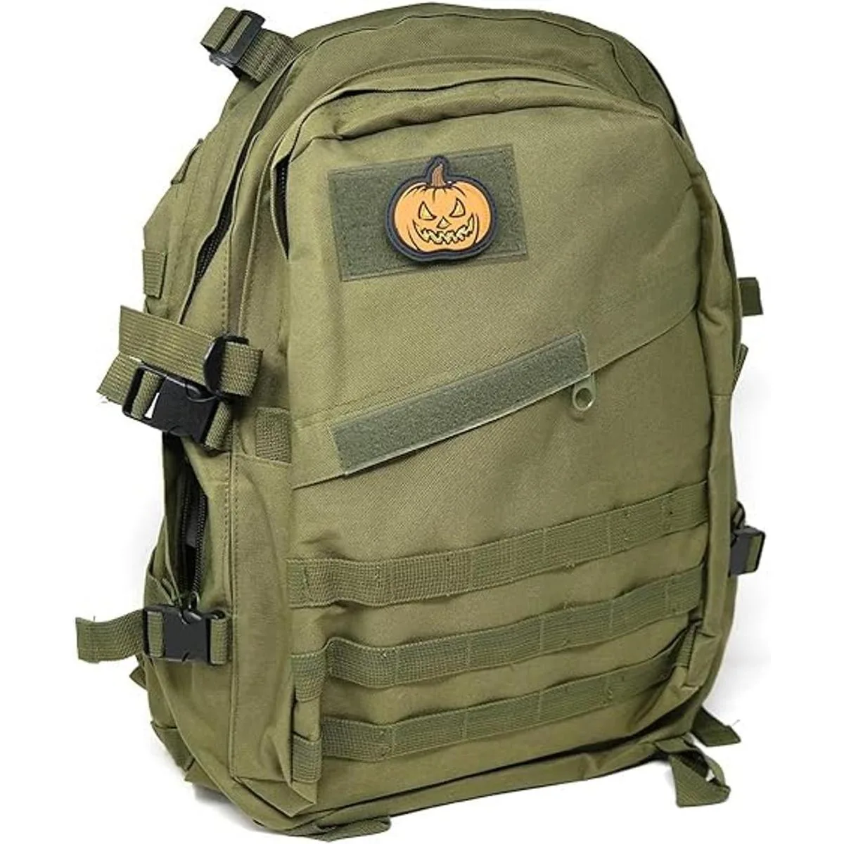 Parche táctico de PVC con diseño de calabaza Jack