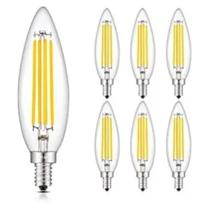 CRLight Bombilla LED regulable de 8 W 2700 K luz blanca