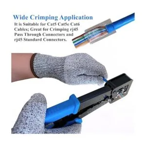 Gaobige Herramienta de crimpado rj45 para Cat6 Cat5e Cat5_3