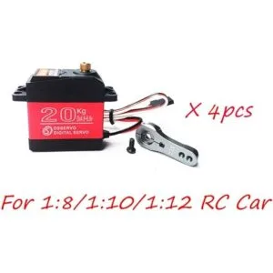 DS3218 Juego de 4 motores de servo digital a control