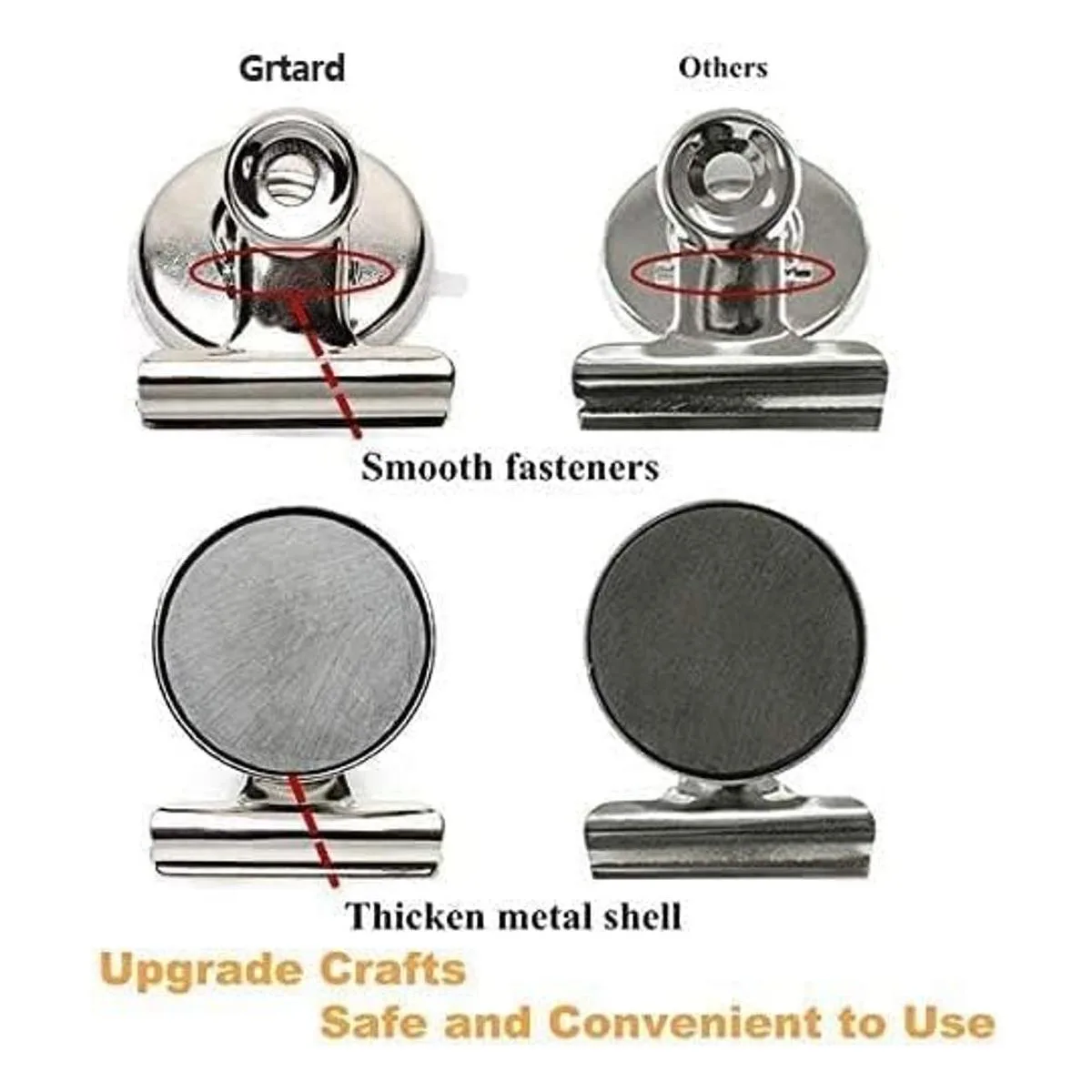 Grtard Paquete de 12 imanes para nevera imanes para_4