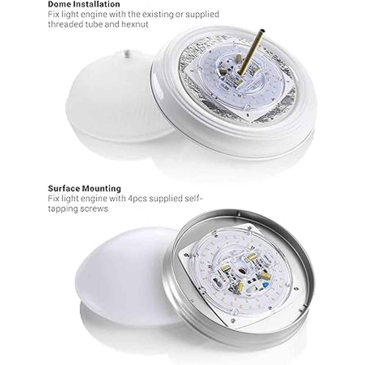 Silverlite Tamaño de PCB de 5.5 pulgadas tamaño total de
