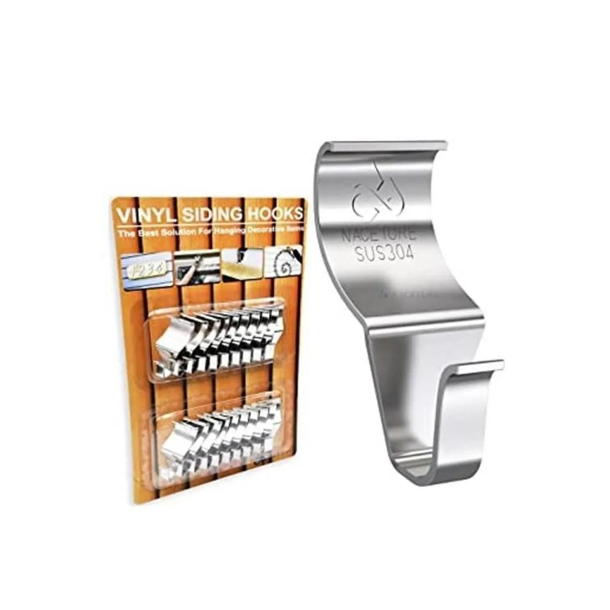 Ganchos de vinilo para colgar Paquete de 20 clips de_1