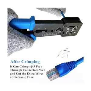 Gaobige Herramienta de crimpado rj45 para Cat6 Cat5e Cat5_4