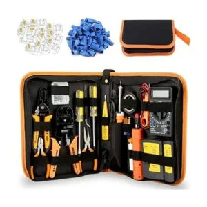 LEATBUY Kit de herramientas de crimpado de red para