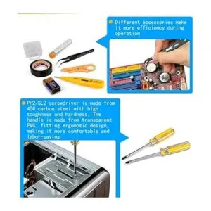 LEATBUY Kit de herramientas de crimpado de red para