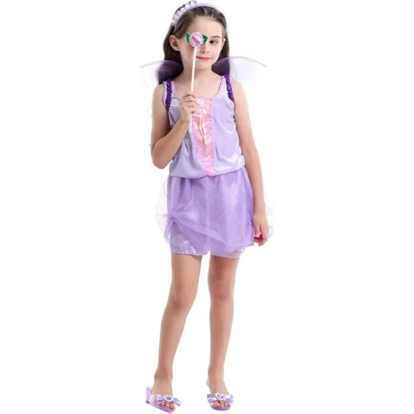 Baúl de set de disfraces FEDIO para niñas pequeñas de 3 a_3