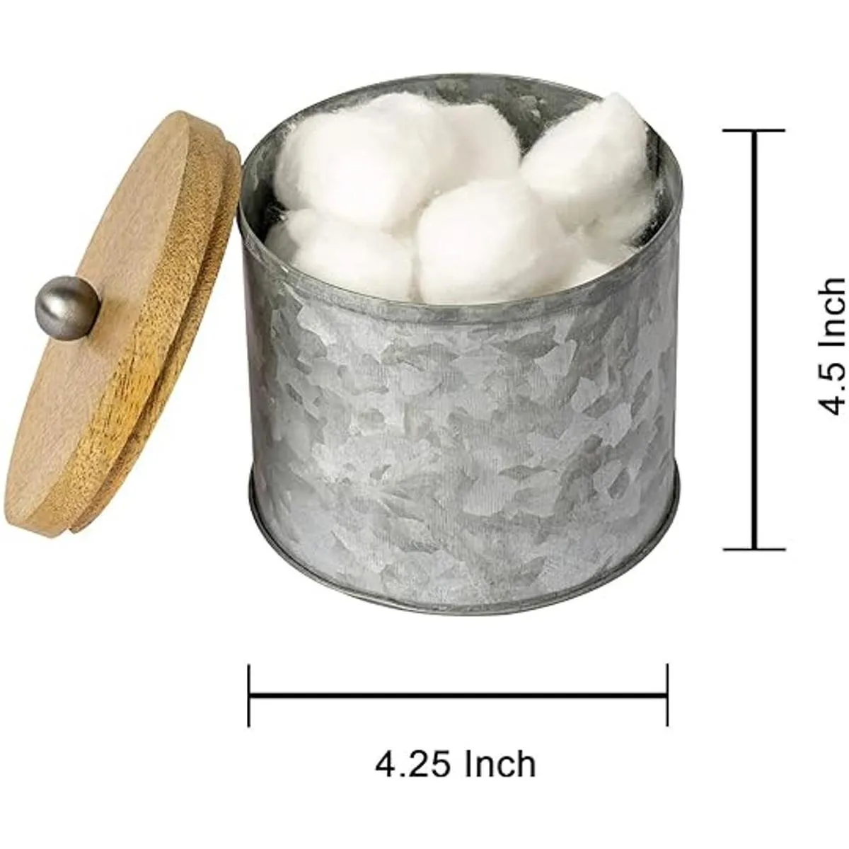 Nusteel CFT1H Confetti Collection Contenedor de algodón_5