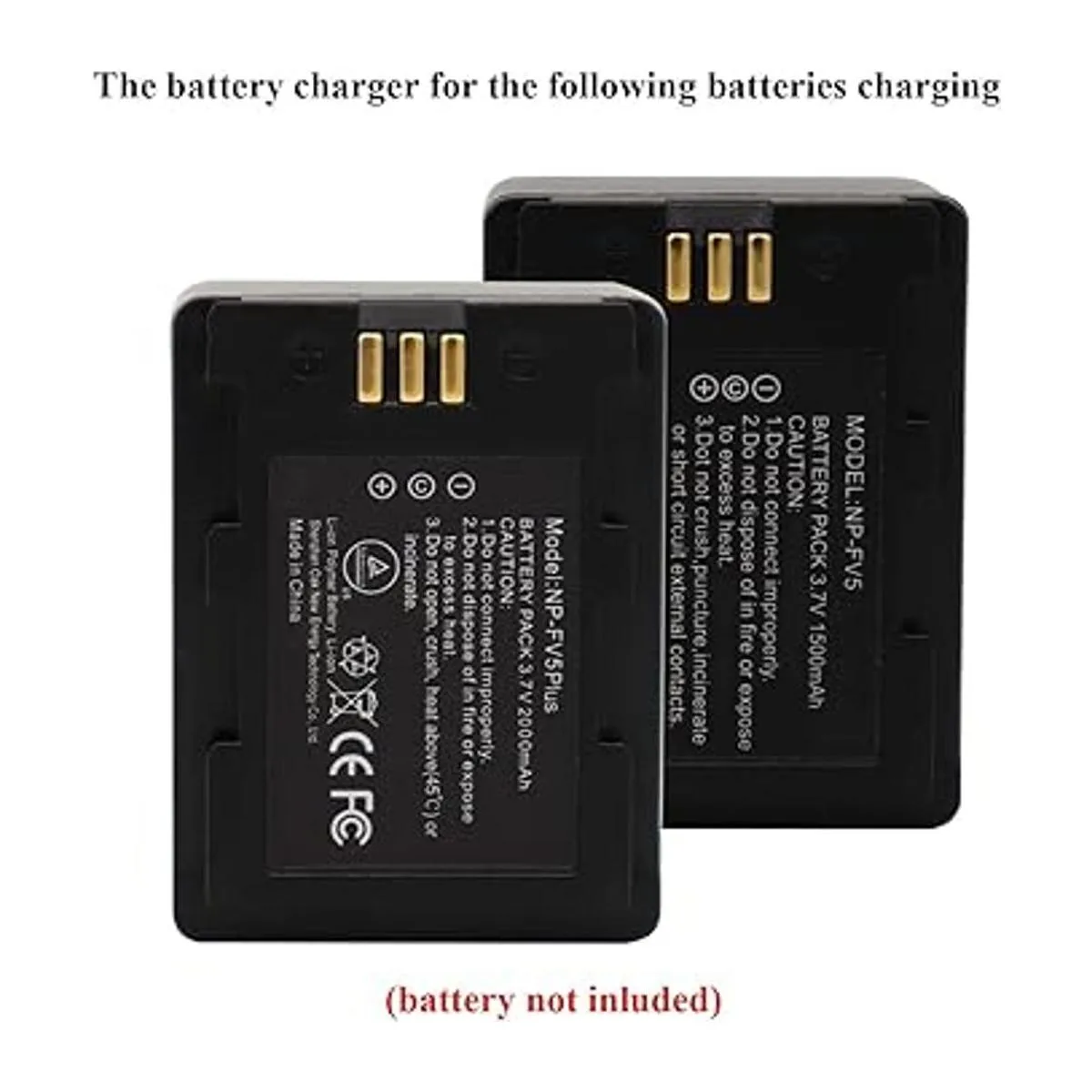 CofunKool Cargador de batería de cámara para videocámara_5