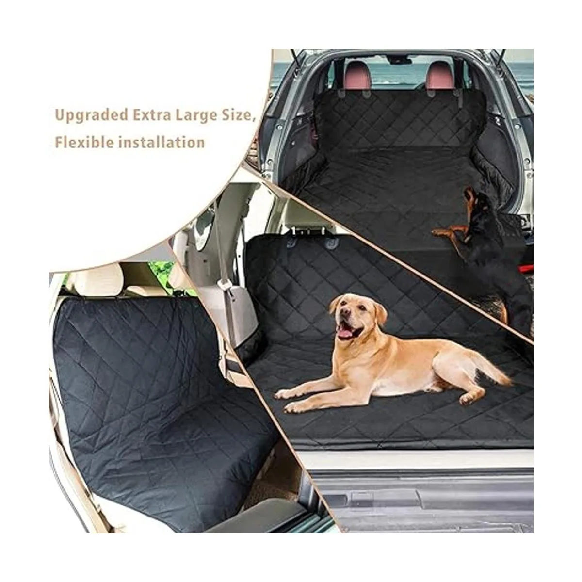 Fcolor Funda para compartimiento de carga para perros_6