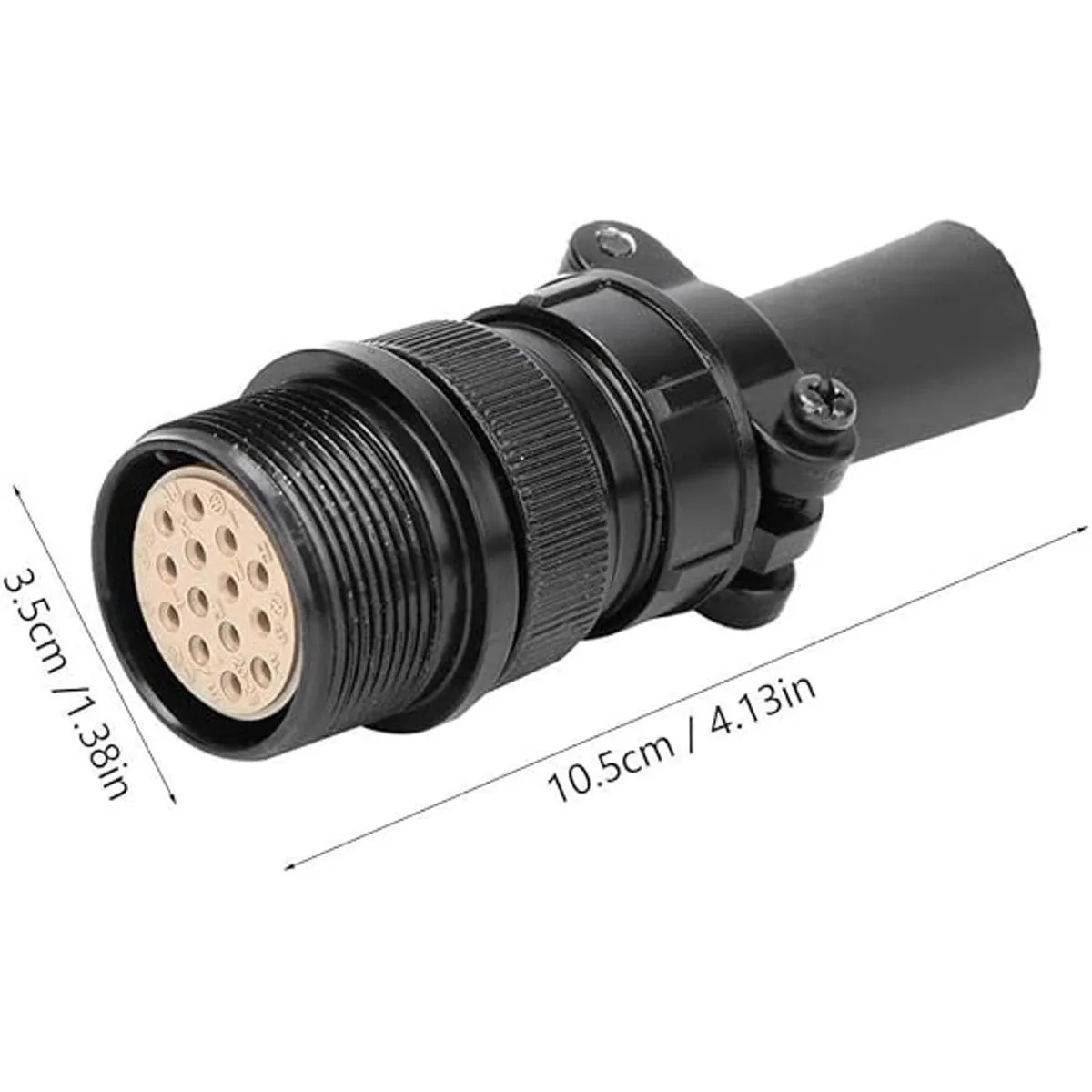 Enchufe hembra de la aviación del conector de la energía