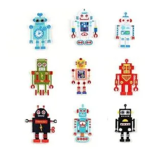 Parches para planchar con diseño único bordado 4_1