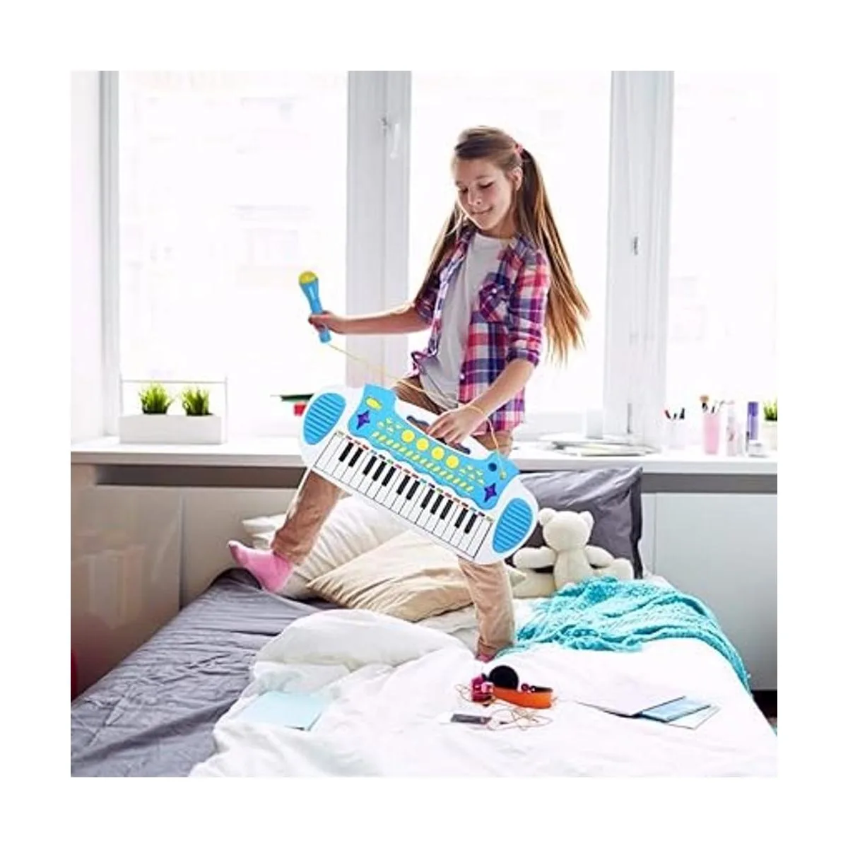 LoveMini Teclado de juguete de piano para niños juguetes_5