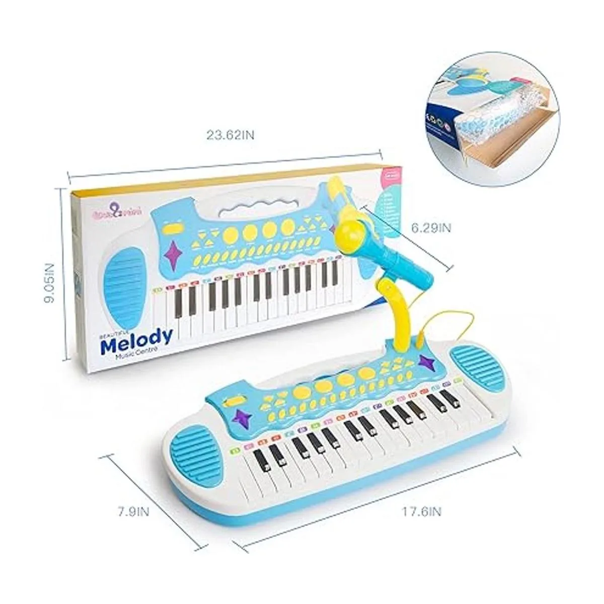 LoveMini Teclado de juguete de piano para niños juguetes_4