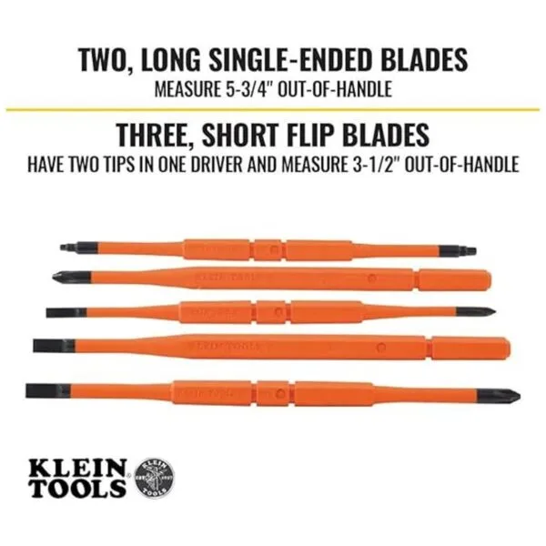Klein Tools 32288 Destornillador aislante juego de_3