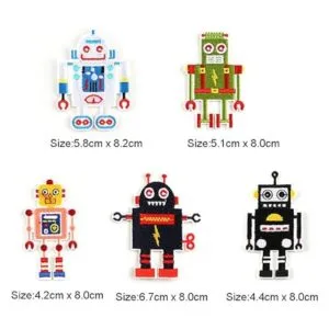 Parches para planchar con diseño único bordado 4_3