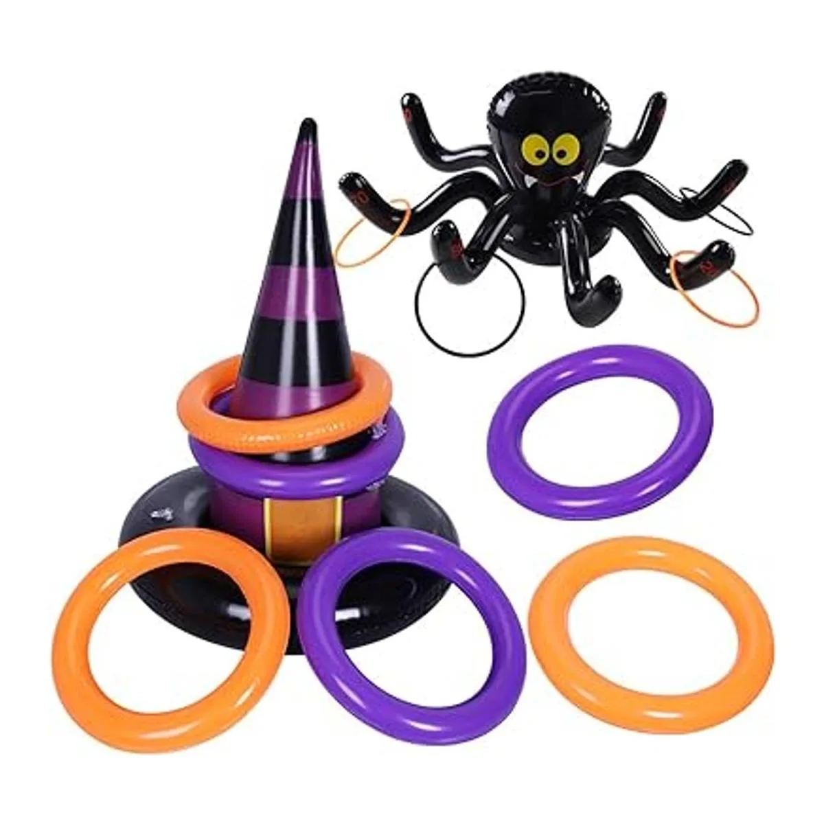 Max Fun Juego de lanzamiento de anillos de Halloween_2