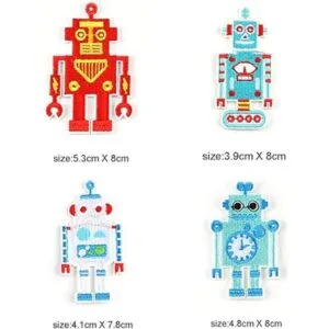 Parches para planchar con diseño único bordado 4_2