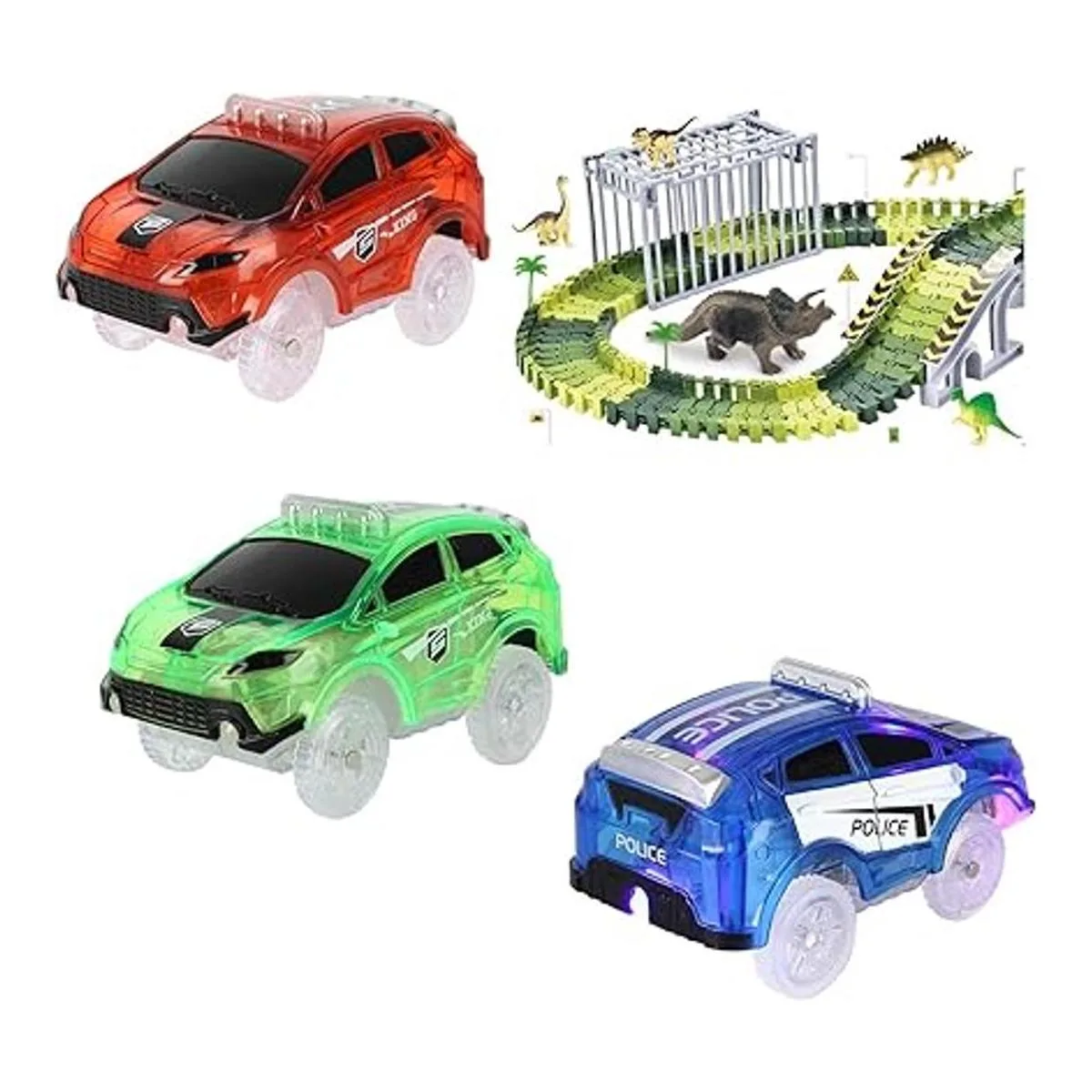 Solo repuesto de pistas de autos autos de juguete para la_4