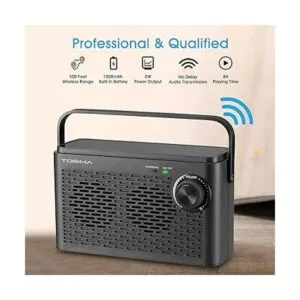 Altavoz inalámbrico para TV caja de sonido portátil de_4