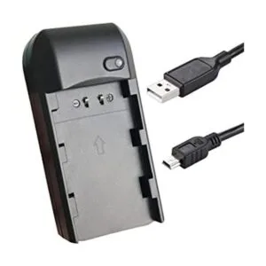 CofunKool Cargador de batería de cámara para videocámara_1