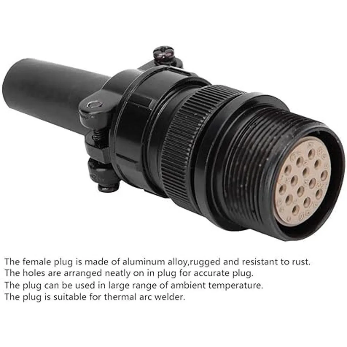 Enchufe hembra de la aviación del conector de la energía