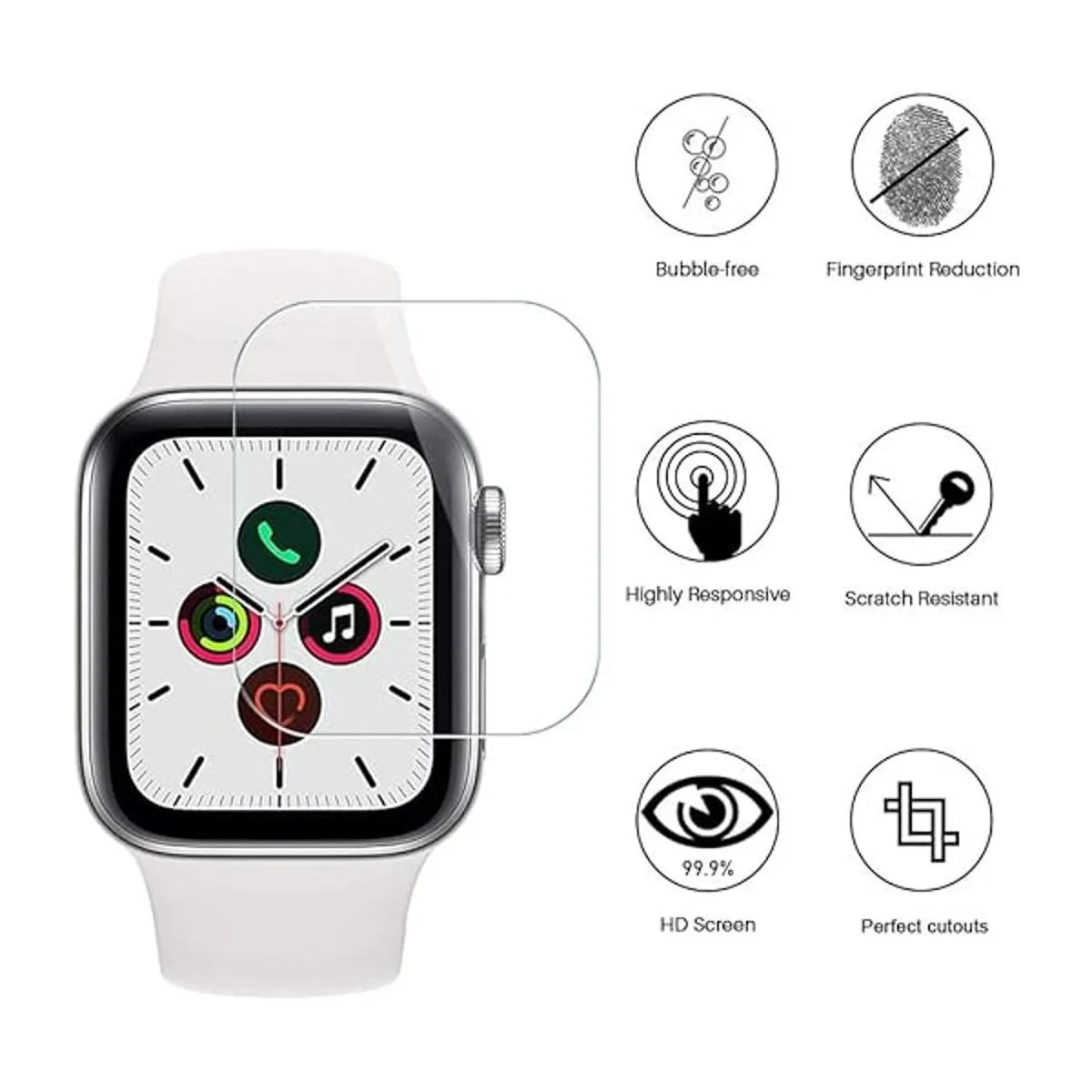 MPMALL Paquete de 6 protectores de pantalla compatibles_2