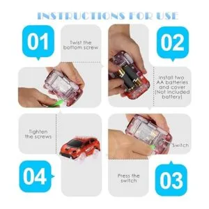 Solo repuesto de pistas de autos autos de juguete para la_5