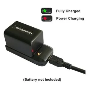 CofunKool Cargador de batería de cámara para videocámara_2