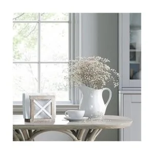 Barnyard Designs Servilletero rústico para mesa de cocina