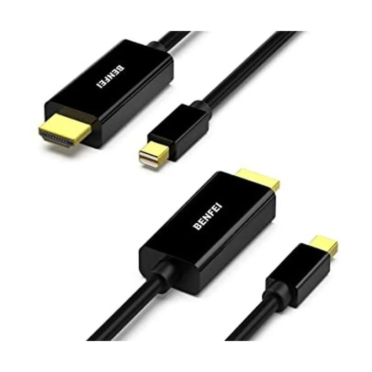 Cable Mini DisplayPort a HDMI paquete de 2 cable Benfei_1