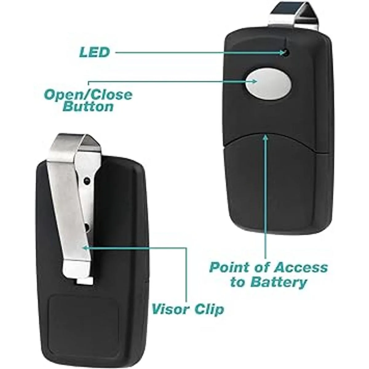 2 para Multicode 3089 Linear 3089 Abridor remoto de_3