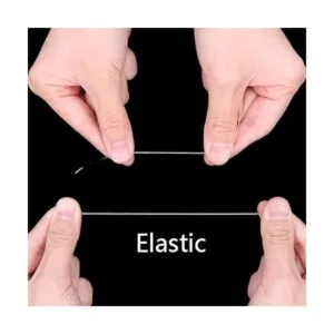 EuTengHao Cuerda elástica de cristal de 0.039 in para