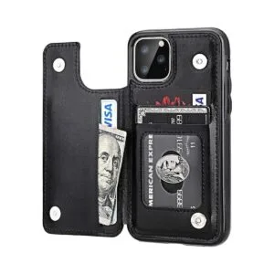 OT ONETOP Funda tipo cartera para iPhone 11 Pro con_1