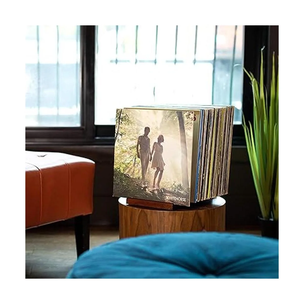 MNKE Almacenamiento de discos de vinilo de alta calidad