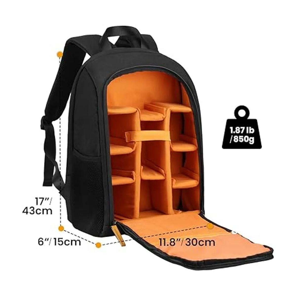 TARION Mochila de cámara impermeable para cámara funda de_4