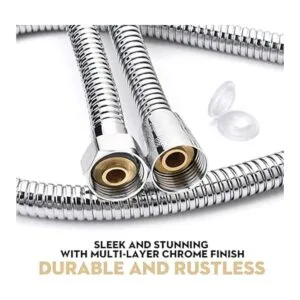 Blissland Manguera de ducha extra larga de 118 pulgadas