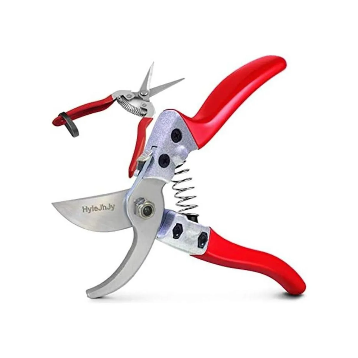 HyleJhJy Tijeras de podar de acero de 8 pulgadas con_1