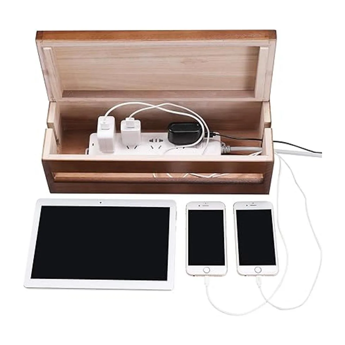 Changsuo Caja de gestión de cables caja organizadora de_3