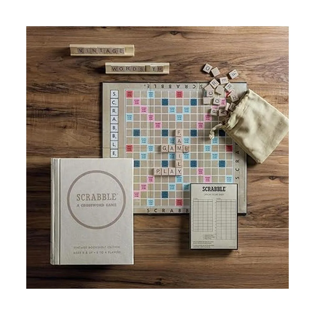 Colección de estante de juegos de mesa clásicos Scrabble_3