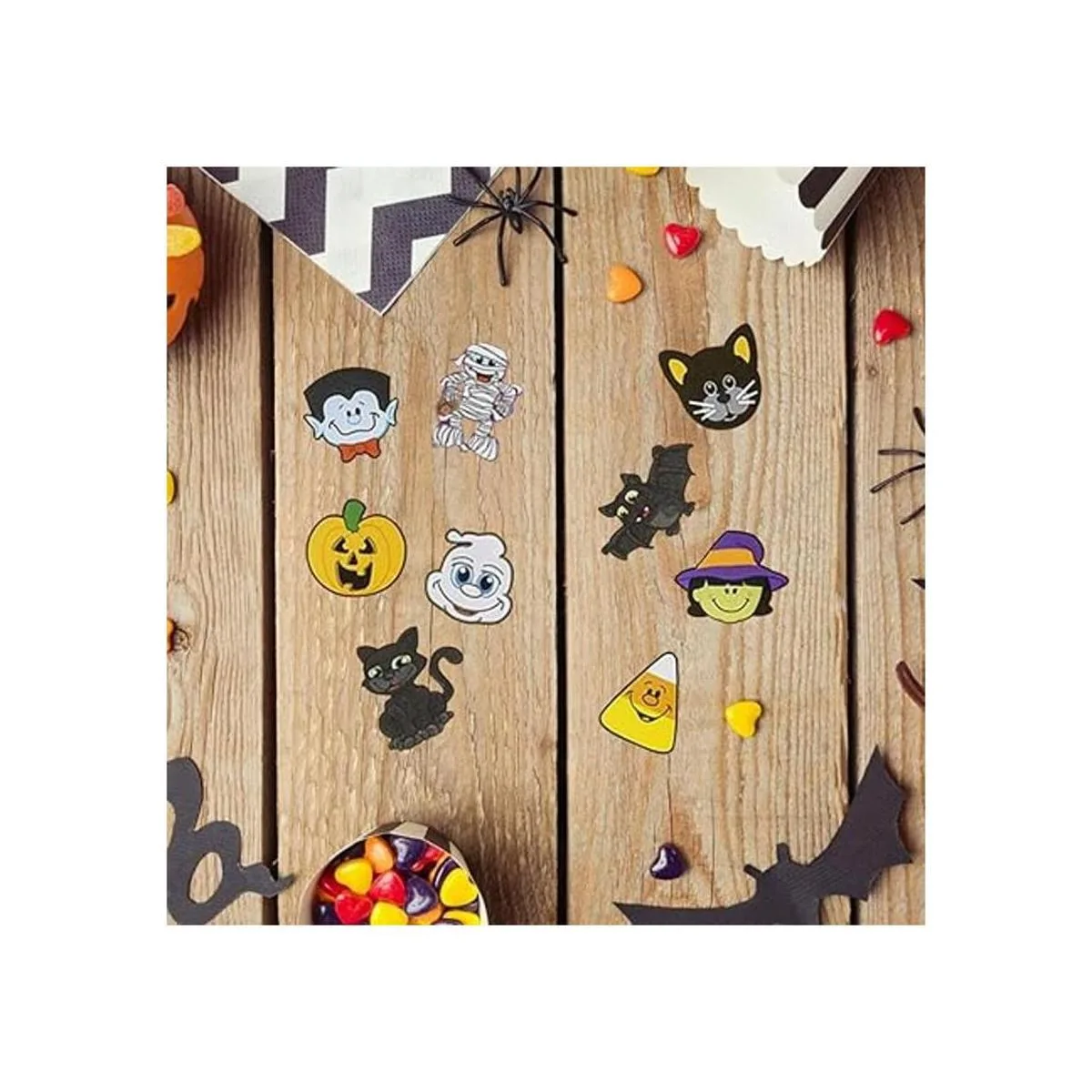 ArtCreativity Calcomanías de Halloween surtidas para_3