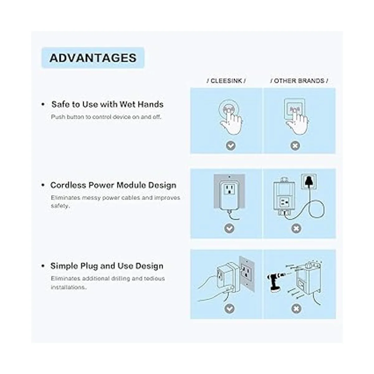 Juego de interruptor de aire para triturador de basura_3