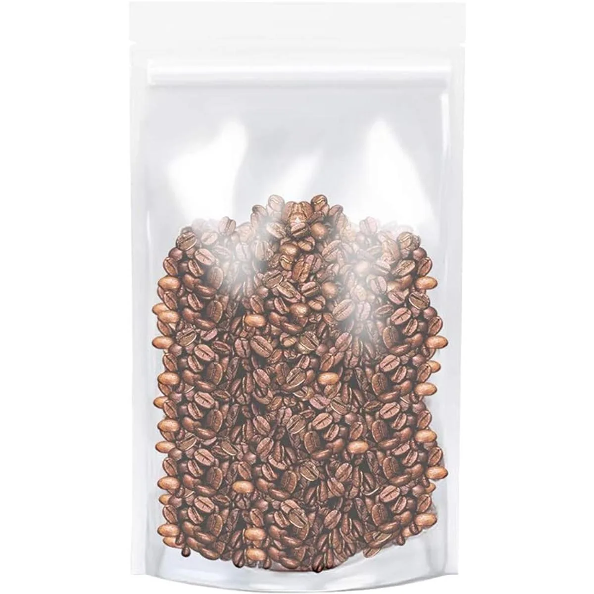 Bolsa transparente con cremallera 100 bolsas de embalaje_1