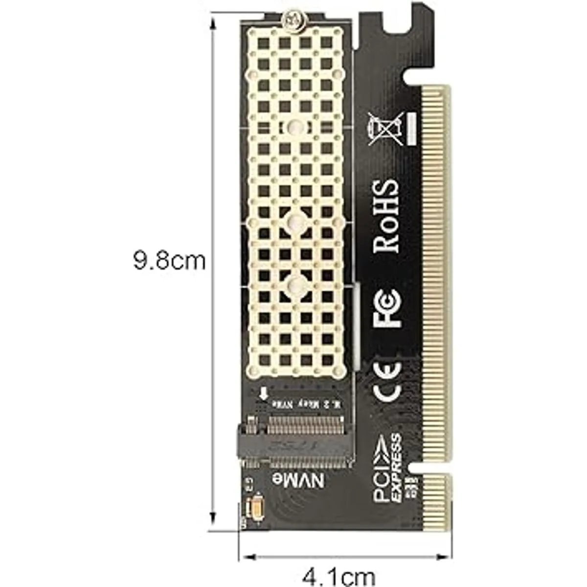 MKey PCIe adaptador M.2 NVME SSD a PCI Express tarjeta_4
