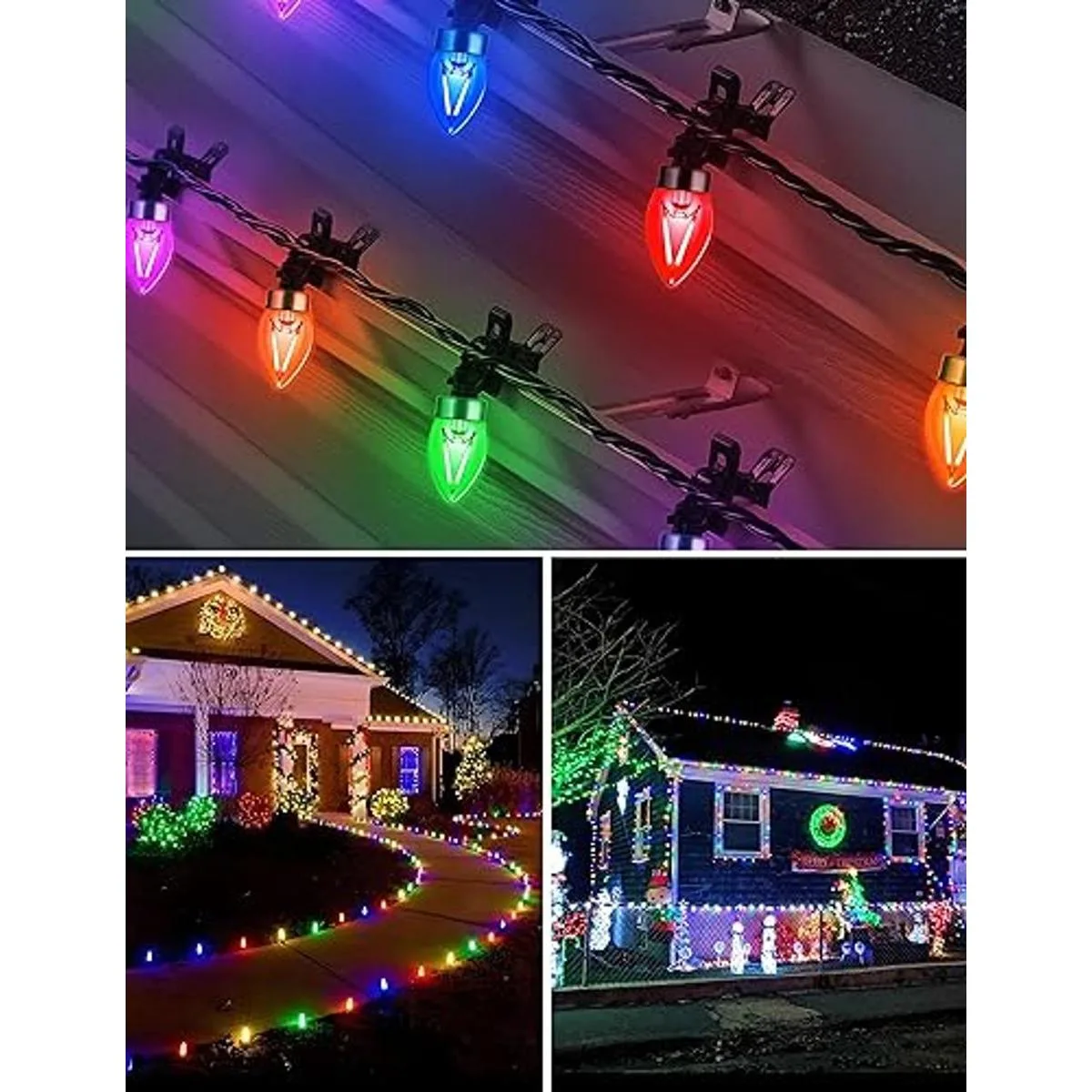 DORESshop Mini bombilla LED de candelabro C7 bombilla de