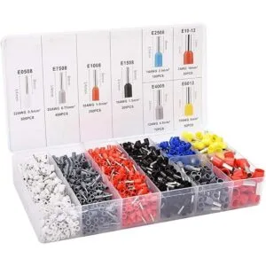 Herramientas de crimpado de férula 1800 piezas de férula