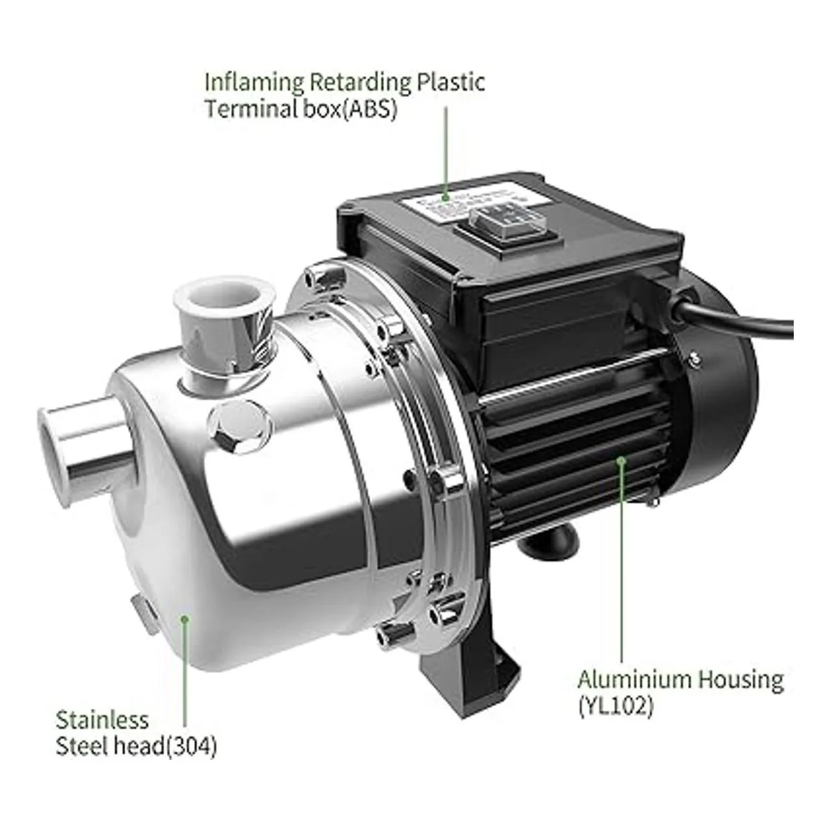 Lanchez 12 HP Shallow Well PumpGarden Pump Jet Pump