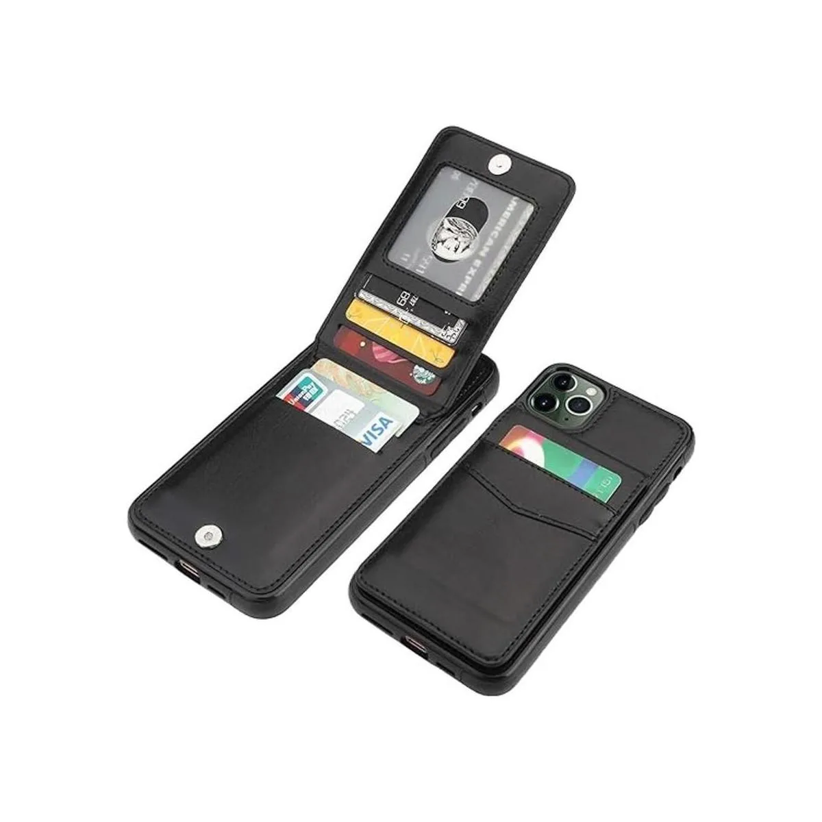 KIHUWEY Funda para iPhone 11 Pro Max con soporte para_1