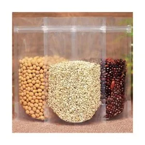 Bolsa transparente con cremallera 100 bolsas de embalaje_2