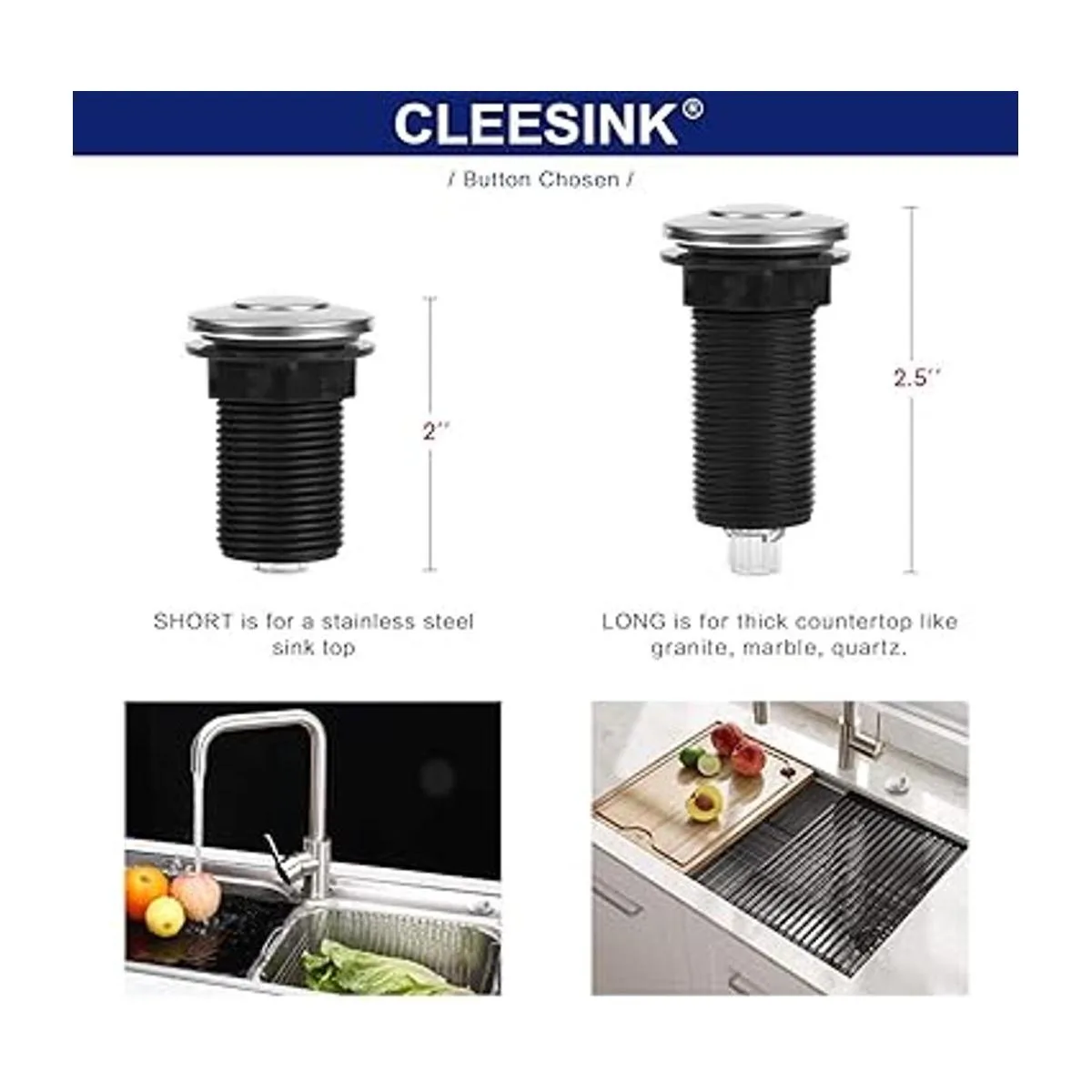 Juego de interruptor de aire para triturador de basura_5